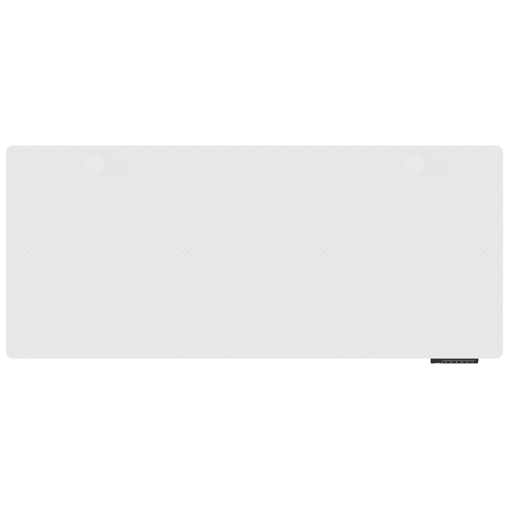 Devo Gaming Table - Agr Lite Tabletop - 140x60 - White Carbon