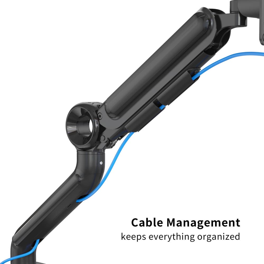 Devo Gaming Monitor Arm - Flexi Pro 2 - Black 3