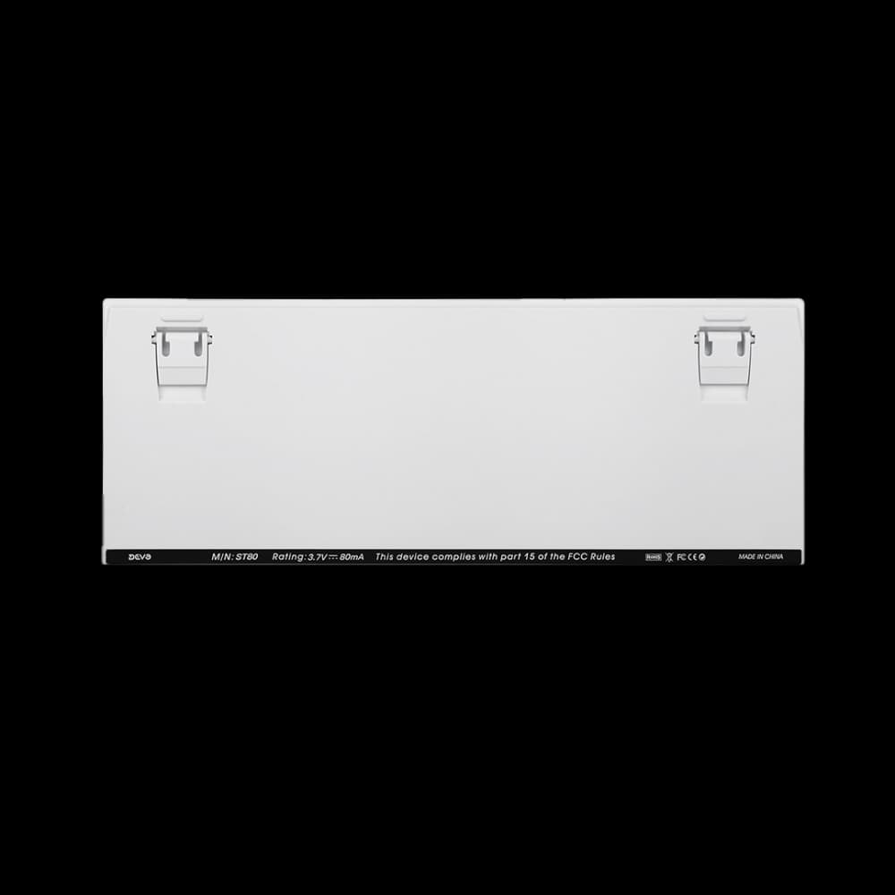 Devo Gaming Keyboard - ST80 White - Red Switch 4