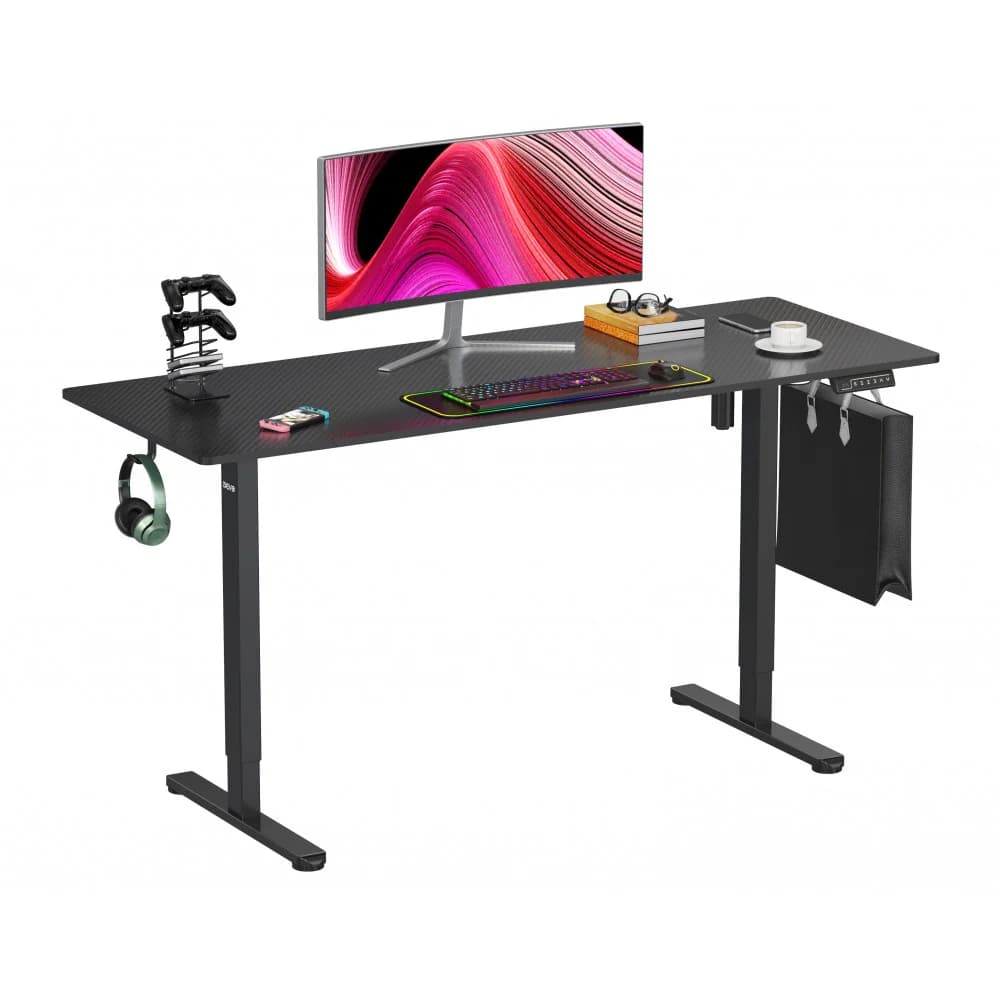 Devo Gaming Table - Agr Lite Frame - Black 3
