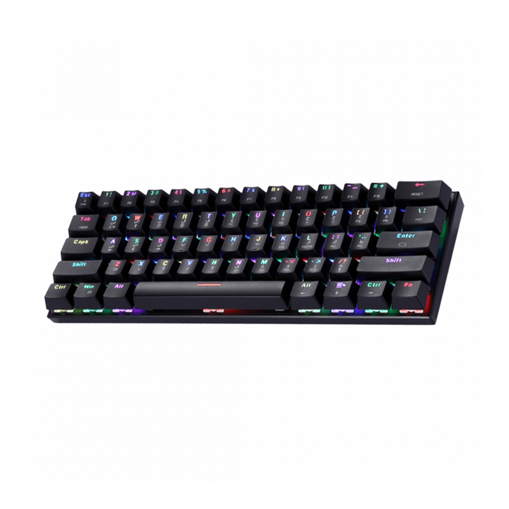 Devo Gaming Keyboard - SP60 Black - Red Switch 3
