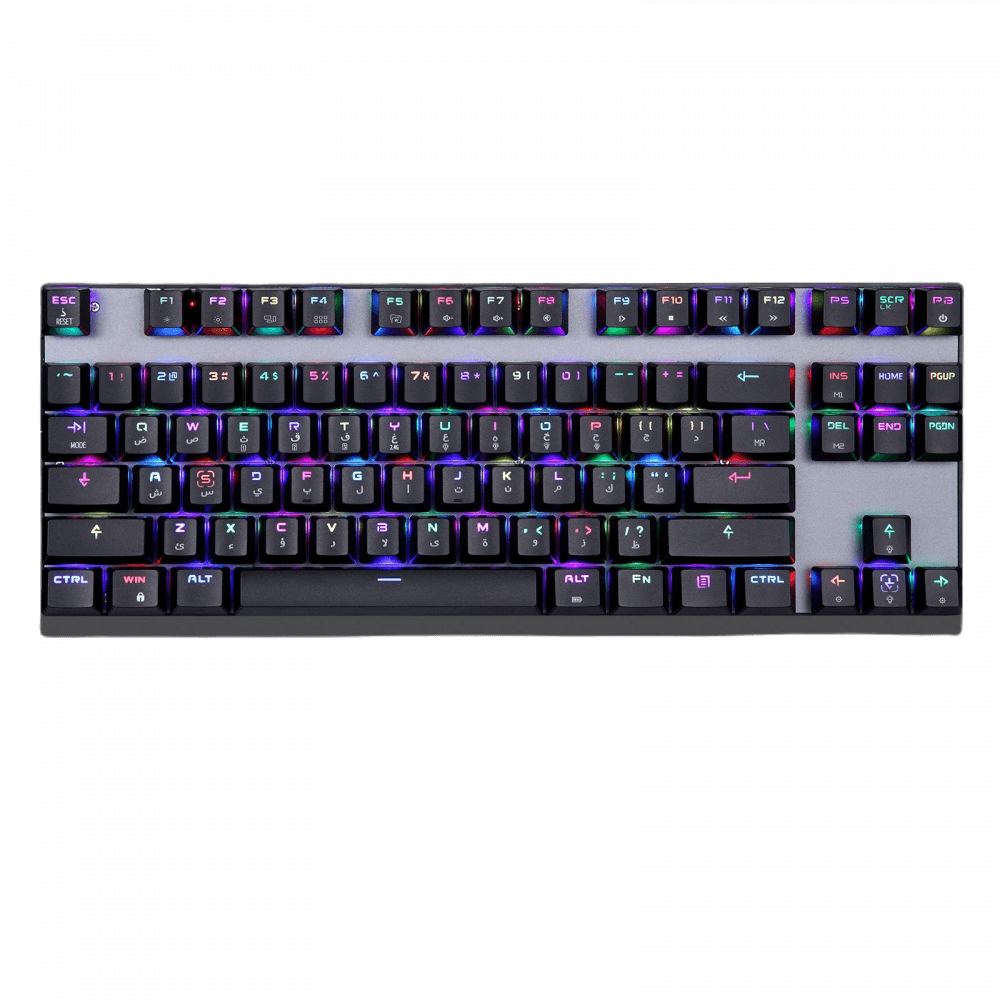 Devo Gaming Keyboard - ST80 Black - Red Switch